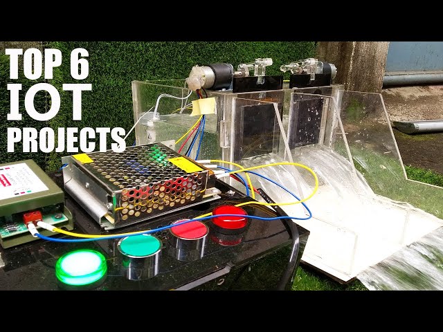 Top 6 IOT Projects | Smart & Useful IOT Project Ideas