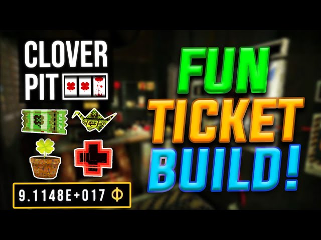 My Cool Ticket Build in CloverPit