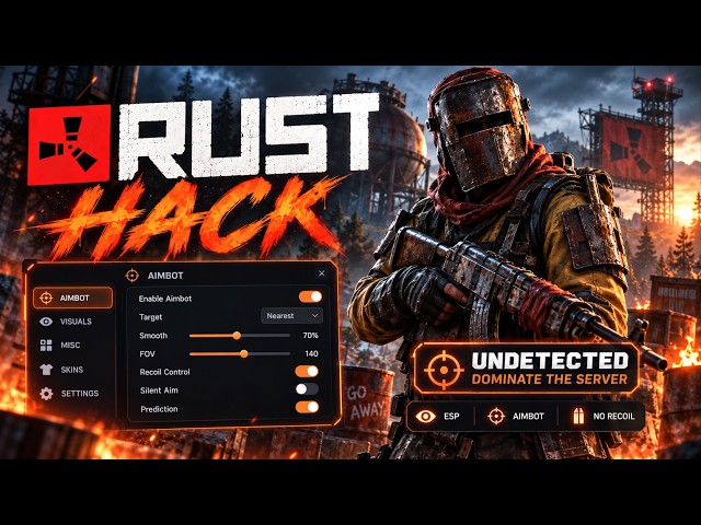 FREE Rust Hack 2026 🦂 Aimbot + ESP + Wallhack + No Recoil | Newest Cheat | No EAC | Safe!