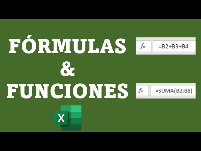 FORMULAS and FUNCTIONS in Excel - How to Use Them and What Is the Difference Between Them?