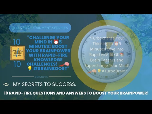 0007/Infinity (∞): Boost Your Brainpower: Quick Knowledge Boost - 10 Questions in 5 Minutes!