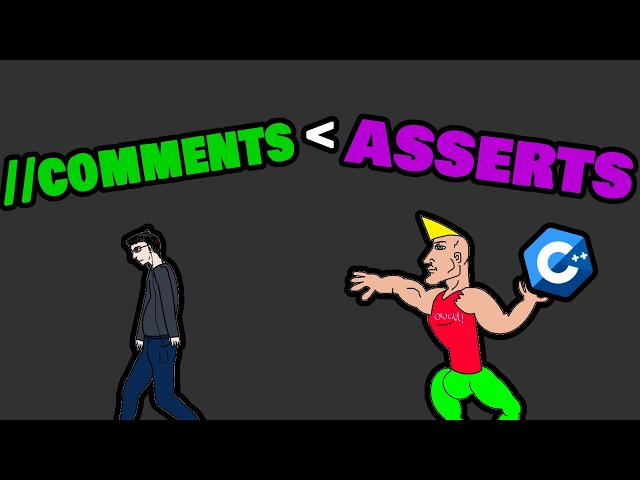 Don't write comments, do this instead!