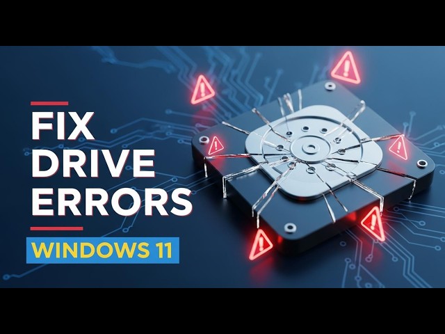 How To Fix Windows Found Errors On This Drive Error in Windows 11