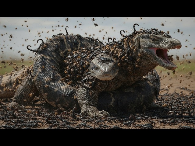 Mother Porcupine Traps 3 Deadly Predators Into a VENOM STORM of SCORPIONS