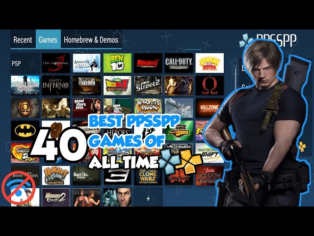 40 Best PPSSPP Games Of All Time | PSP GAME EMULATOR ANDROID