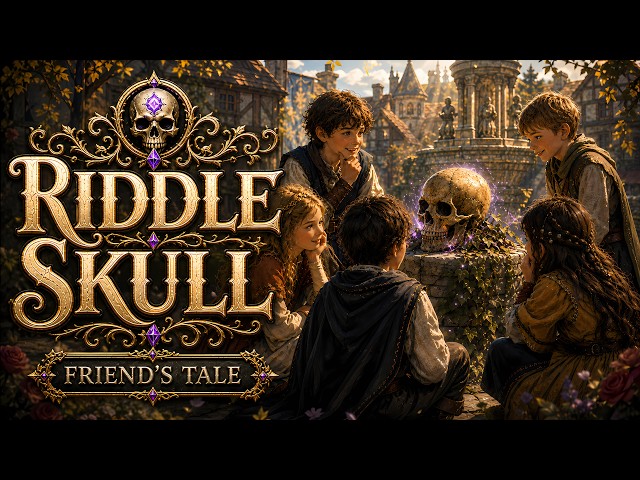 The Riddle Skull | Fantasy Bard Song & Medieval Tavern Folk (Lyrics Video)