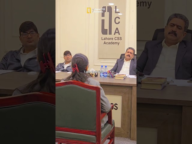 Daily Mock InterviewsReal pressure. Real preparation. #csspreparation #students #pgcssentrance