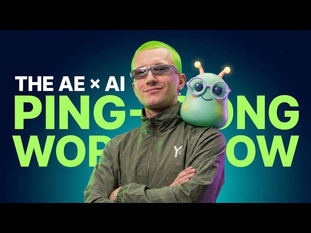 This Ping-Pong Workflow Between AE and AI Made a Full Explainer in Hours