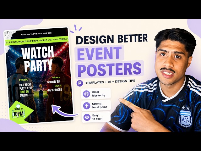 How to Design an Event Poster with Piktochart