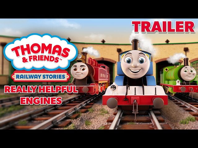 Thomas & Friends: Railway Stories | Really Helpful Engines Trailer | COMING SOON September 17