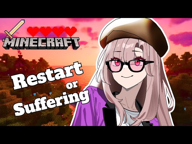 【MINECRAFT】I Lost My World… Can I Start Over? | Indian Vtuber |