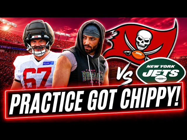 Bucs Depth Chart Revealed + Jets Practice Gets HEATED