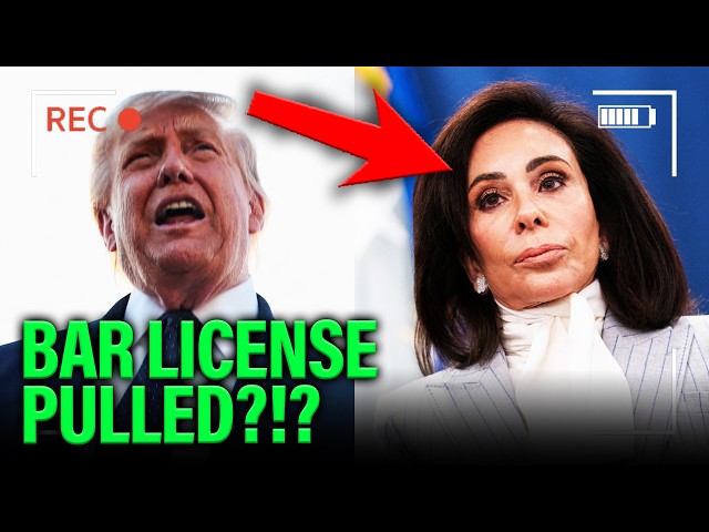 Trump MELTS DOWN as Jeanine Pirro may LOSE her Bar License for Prosecuting his Political Targets?!?