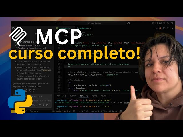 Crea tu Primer MCP Server con Python [Curso Completo Desde Cero]