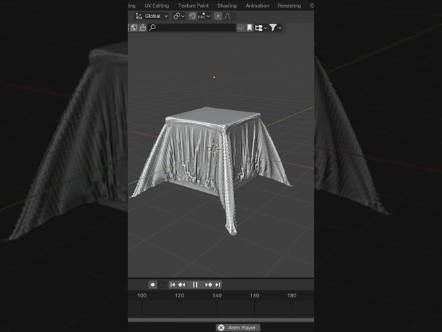blender How to make a cloth material in blender Tamil / how to make a cloth in blender Tamil