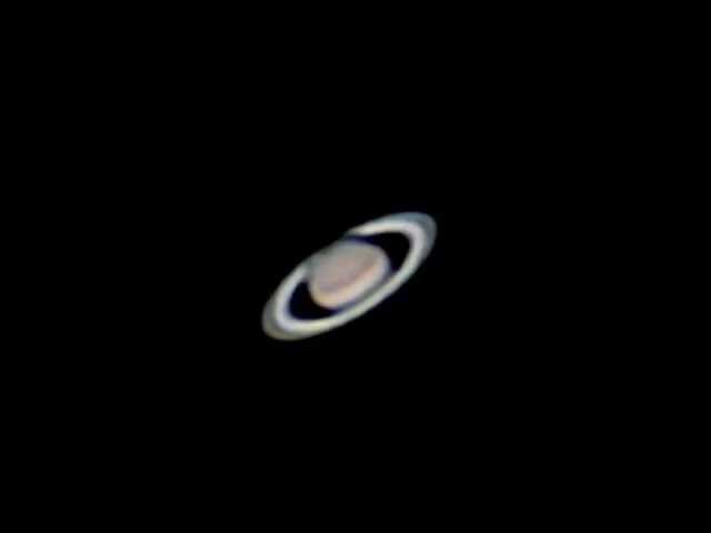 Saturn with Neximage 5 1x Celestron 8SE
