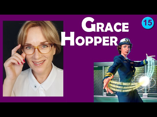 🎬GRACE HOPPER: The Queen of COMPUTERS💥【BIOGRAPHIES-Great Women】