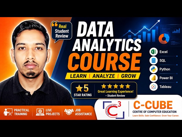 Data Analytics Course Review | Student Experience at C-Cube Kolkata |  Analytics Training Kolkata