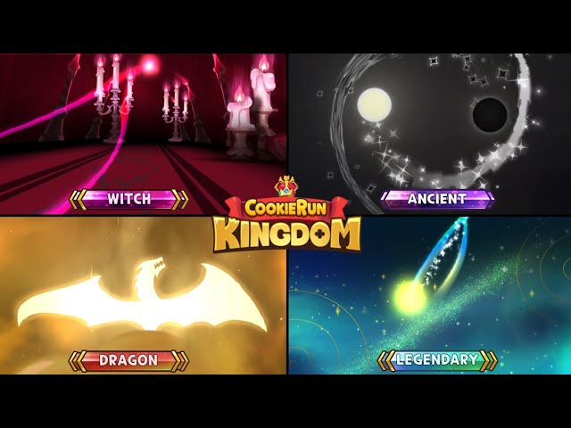 all rarities of cookie promotion animation