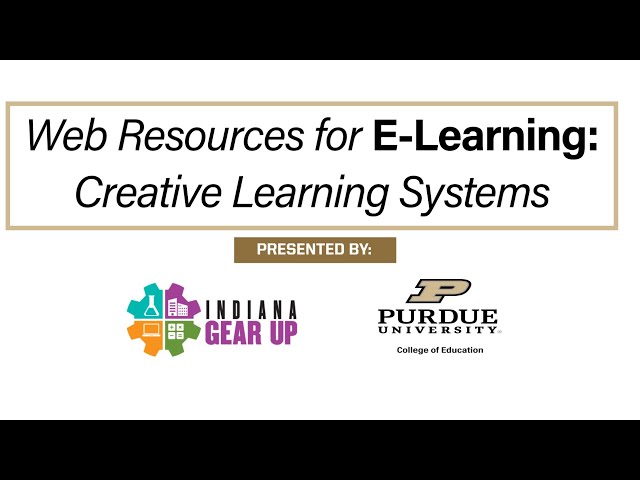 Web Resources for E-Learning: Creative Learning Systems