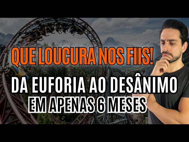 MONTANHA RUSSA NOS FIIS: por que o Ifix NÃO PARA DE CAIR!? + Bônus 3 FIIs que voaram; 3 que azedaram