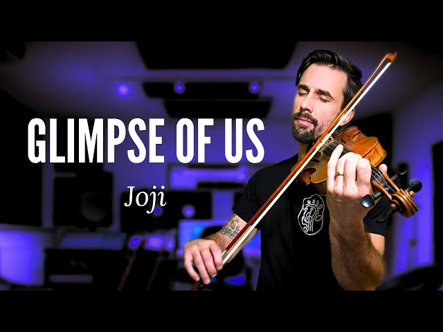 Glimpse Of Us - Joji - Violin Tutorial