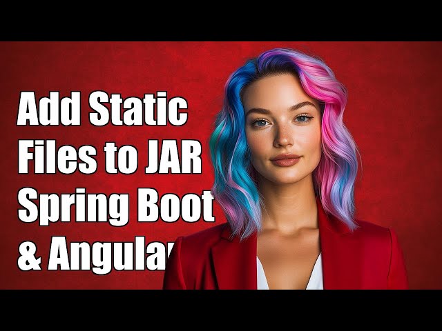 How to Add Static Files to JAR in Spring Boot + Angular 2 with Gradle