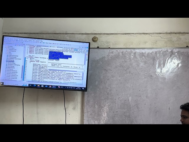 Log reports (automation testing)