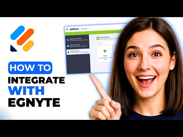 How to Integrate Jotform Sign With Egnyte
