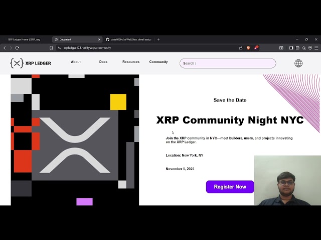 xrp ledger clone | Frontend Project Showcase | HTML CSS Website Clone