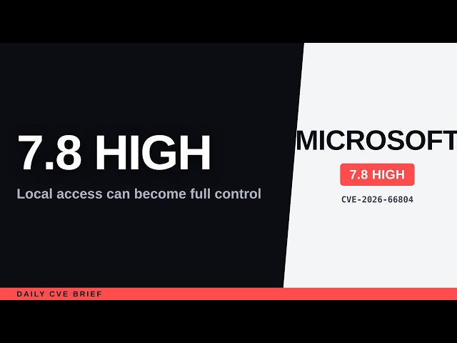 Windows 10 Flaw Can Turn Local Access Into Full Control (CVE-2026-66804)
