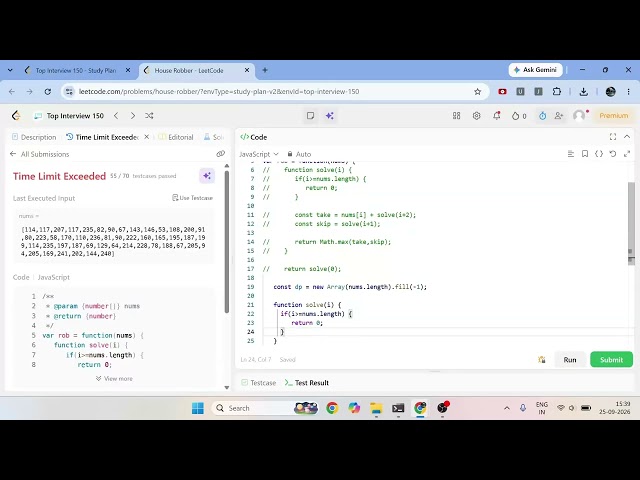 House Robber | LeetCode 198 | Recursion to DP Explained | Top Interview 150 #LeetCode #DP