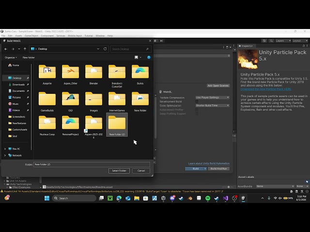 Unity - Building your game for WebGL