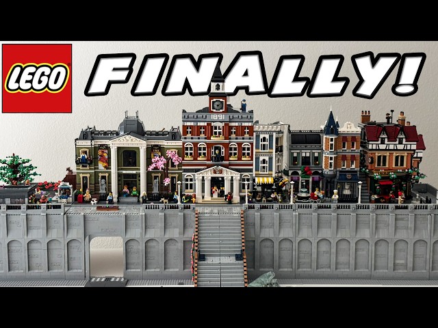 Our LEGO City Is FINALLY Out Of Boxes!