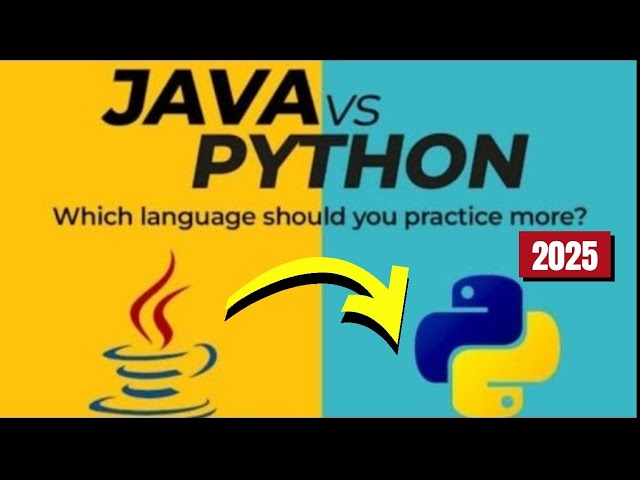 Python vs Java: Which is the BEST Programming Language?