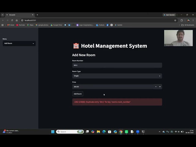 Day 6 of learning to do full-stack using a combination of Python, Streamlit, and SQL.