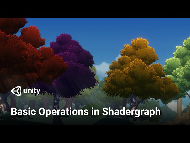 Basic Operations in Shadergraph | 2D Shader Basics