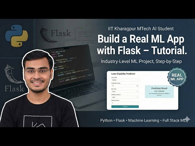 Industry-Ready ML App Tutorial | Backend + Frontend + Prediction API