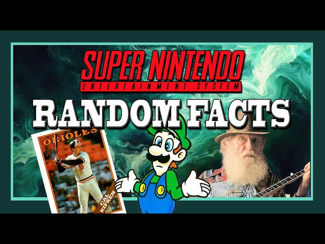 Super Nintendo Random Facts, Part 4 - SNESdrunk