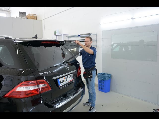 Window tinting  Mercedes Benz ML350
