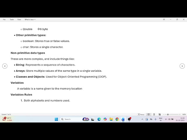 JAVA Tutorial For Beginners | IN TAMIL