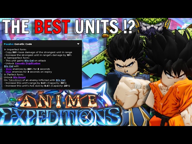 Spending 10 Hours For The NEW UPDATE 1.0 Dragon Ball META Units In Anime Expeditions (Noob To Pro)