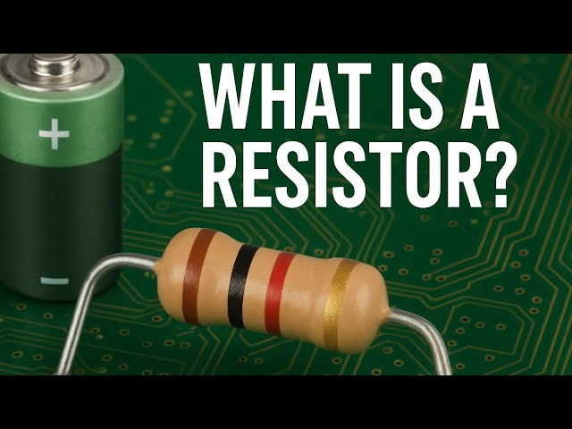 What is a Resistor? Full Step-by-Step Explanation 🔥 (Easy Electronics Tutorial) 