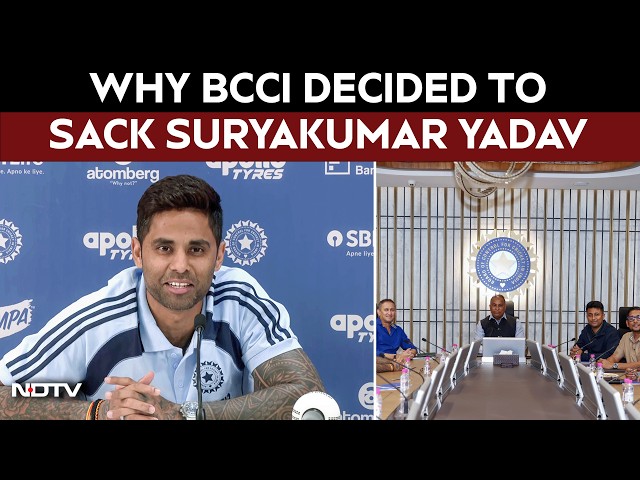 India Cricket News | Why BCCI Decided To Sack Suryakumar Yadav 3 Months After T20 World Cup