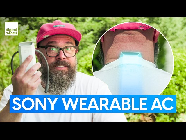I Tried Sony's Wearable Air Conditioner | REON Pocket Pro First Look