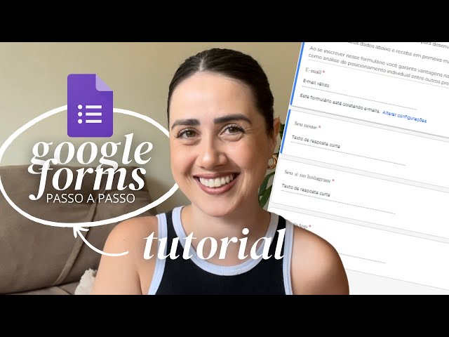 Como Criar Um FORMULÁRIO NO GOOGLE? [PASSO a PASSO Na Prática] | Carol Valoria