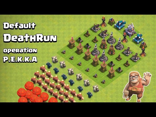 DEFAULT DEATHRUN | Clash of Clans