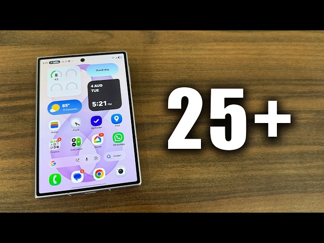 Samsung Galaxy Z Fold 8 - 25+ Tips, Tricks and Hidden Features!