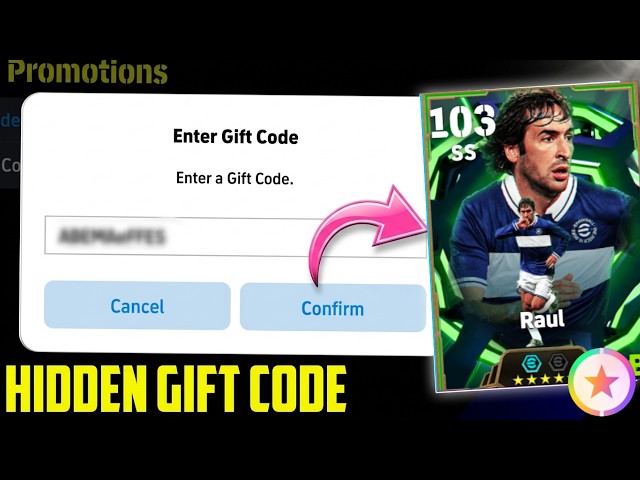 Get FREE EPIC?? New HIDDEN Gift Code in eFootball 26