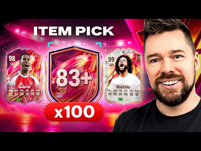 I Opened 100x 83+ Player Picks and Packed __ FUTTIES Team 2 Players!